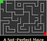Not a perfect maze